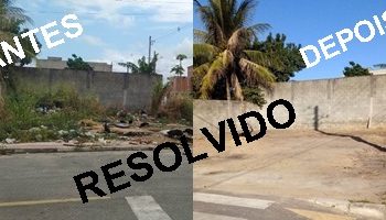 RESOLVIDO, VEJA VÍDEOS – Após reportagem do Norte Notícia lote é limpo e moradores ficam satisfeitos