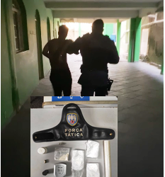 VÍDEO FLAGRANTE – suspeito de ser autor de homicídio em Aracruz é preso pela Polícia Militar