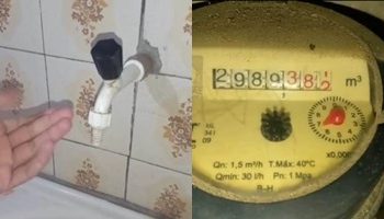 DENÚNCIA – Moradora de Bebedouro mostra vídeo, em que, mesmo com falta de água medidor (relógio), registrando consumo