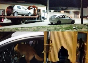 Três elementos trocam tiros com a Polícia em Sooretama, são detidos e veículo roubado em Linhares é recuperado