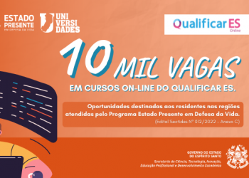Governo do Estado – Já estão abertas inscrições para cursos on-line do Qualificar-ES