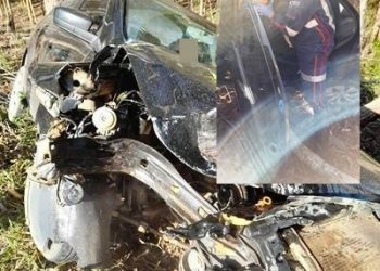 Odontóloga sofre acidente grave na rodovia que liga Linhares a Rio Bananal  quando estava indo para o trabalho