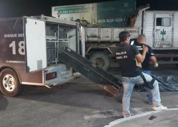 ATUALIZAÇÃO COM VÍDEO – Ciclista morre em acidente no bairro Interlagos em Linhares.