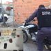 Através de denúncia PM e PC leva três suspeitos para delegacia e apreende arma de fogo, munições e drogas, no inteiro de Sooretama