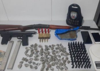 Adolescente do Moro Jaburu, em Vitoria, aluga casa em Linhares para deposito de drogas e Policia Militar estouro a “Boca de Fumo”