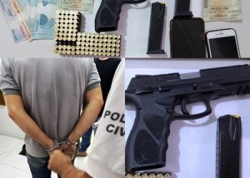 Preso em Bebedouro Homem que falsificava documentos e comercializava armas de fogo ilegalmente