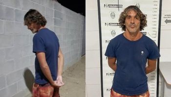 Homem que tentou matar uma pessoa, em Linhares, cortando seu pescoço é preso em Sooretama