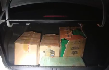 Perseguição termina com apreensão de 140 kg de drogas na BR-101