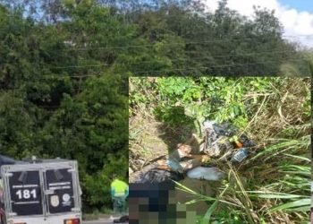 ATUALIZAÇÃO – Motociclista é encontrado morto às margens da BR 101 em Linhares, na região do B. Canivete