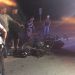 VÍDEO – Ciclista é atropelado por motocicleta na via lateral da BR 101 em Linhares e é levado para hospital