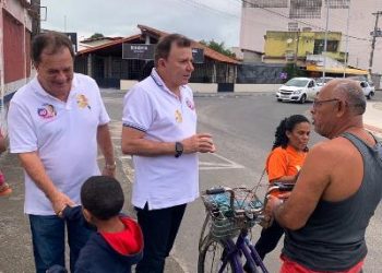 Candidato a deputado federal Tarcísio Silva inicia campanha eleitoral, com apoio do ex-prefeito de Linhares Zé Carlos Elias