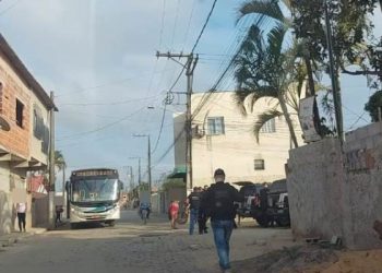 Operação da Polícia Civil em Bebedouro, na manhã desta quinta-feira (22)