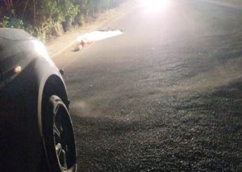 Ciclista é atropelado e morre na Rodovia Roberto Calmon, em Rio Bananal. O veiculo atropelador não foi encontrado