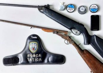 FURTO – Homem é preso após invadir três casas e um bar, no interior de Linhares