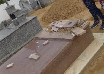 Falta de vigilância resulta em vandalismo no cemitério de Rio Quartel, em Linhares