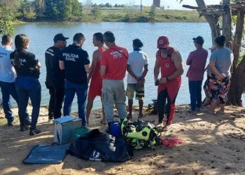 ATUALIZAÇÃO E VÍDEOS – Afogamento na “Lagoa do Cachorrão”, na localidade de Bebedouro, em Linhares