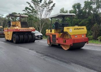 VÍDEOS – Obras de recuperação das rodovias que ligam Linhares a Colatina, a Rio Bananal e São Jorge do Tiradentes a ES-245, estão em andamento