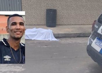 ATUALIZAÇÃO – Homem é morto á tiros em plena luz do dia em via pública em Linhares