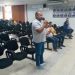 Diretor do SISPML, Gilson Lima, representando o Sindicato, faz  questionamento sobre reajuste salarial dos servidores, em Audiência Publica