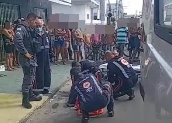 ATUALIZAÇÃO – homem é linchado após ser suspeito de furtar tintas. O fato foi no Nova Esperança, em Linhares