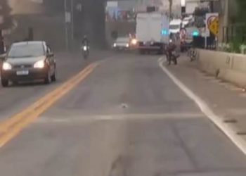 VÍDEO -Trânsito na Ponte Joaquim Calmon em Linhares; veja como está funcionando