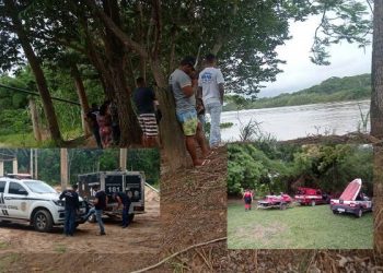 ATUALIZAÇÃO COM VÍDEO – Corpo encontrado boiando no rio Doce, próximo a uma ilha