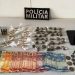 Polícia Militar em Sooretama flagra três indivíduos na pratica de tráfico de drogas. Todos são levados para delegacia