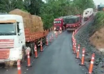 VÍDEO – desvio no KM 171 da BR 101, em Jacupemba está liberado