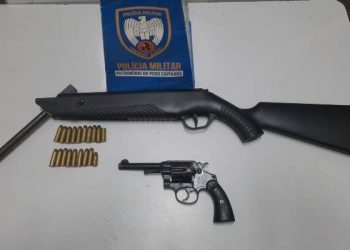 Indivíduo chega em casa alterado, promove quebra-quebra, atira para alto, abre registro de botijão de gás e foge quando PM é acionada