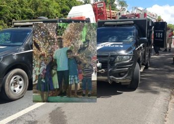 VÍDEO – Família que morreu em acidente na BR 101, em Sooretama, estava indo para a Bahia