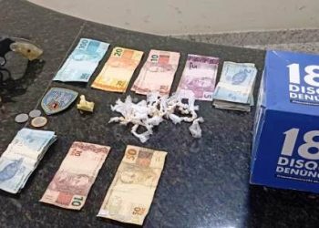 Dois indivíduos são abordados no Centro de Sooretama e levados para a Delegacia em Linhares