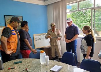 Governador visita Mimoso do Sul após fortes chuvas