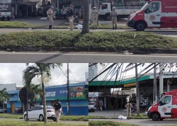 ATUALIZAÇÃO – Homem usando muleta, é atropelado e morto na BR 101, em Linhares
