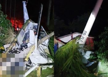 Aeronave cai e duas pessoas morrem no interior do ES