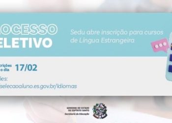 Sedu abre inscrição para cursos de Língua Estrangeira
