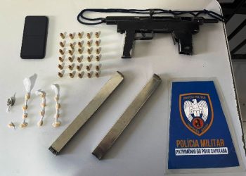 Foragido da justiça, que segundo denúncia, estava comandando tráfico de drogas no Jocafe, é recapturado pela PM