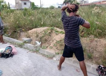 Casal é flagrado furtando fios elétricos em Sooretama