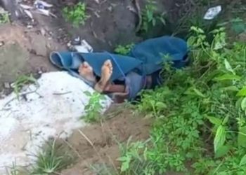 Encontro de cadáver em matinha no bairro  José Rodrigues Maciel, em Linhares