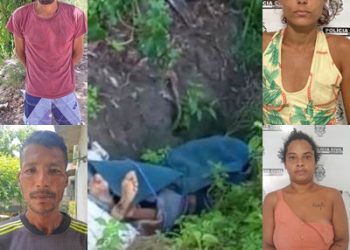 Polícia Civil prende quatro suspeitos de terem assassinado homem, que o corpo foi  encontrado enrolado em tapete