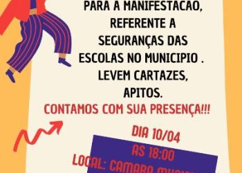 FALTA DE SEGURANÇA NAS ESCOLAS – Preocupados administradores de Grupo de WhatsApp “Linhares Notícias 24 horas”, convocam população para manifestação pacífica