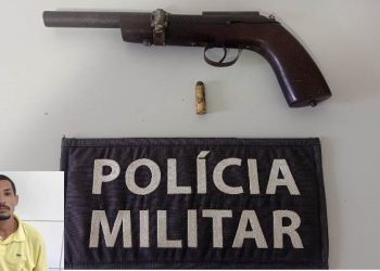 Homem com diversas passagens pela Polícia é detido armado, no Nova Esperança, em Linhares