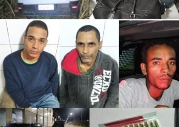 VÍDEO – F.T de Linhares prende trio que cometeu roubos em São Mateus e recupera os produtos roubados, inclusive uma Pick-up Strada