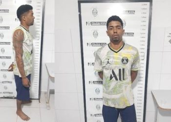 Integrante de organização criminosa e foragido da justiça de Santa Catarina, é preso pela Força Tática e P2, no interior de Linhares.