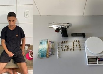 Força Tática prende indivíduo com extensa ficha criminal e participante de grupo criminoso