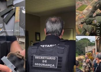 “Operação Pacificação”, em Linhares. Nove presos, armas, munições e drogas apreendidas. Secretário de Segurança divulgou vídeo. Veja