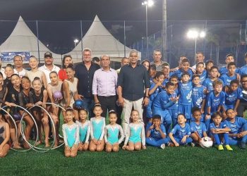 Governo do Estado inaugura revitalizações de campos Bom de Bola em Aracruz