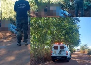 ATUALIZAÇÃO – Corpo de homem encontrado sem vida, com camisa amarrada ao pescoço, em Linhares