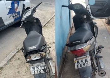 Polícia Militar recupera duas motocicletas com restrição de furto/roubo em bairros de Linhares
