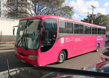 Ônibus Rosa da Lei Maria da Penha visita Mantenópolis, Barra de São Francisco e Nova Venécia, esta semana