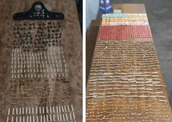 PM apreende 213 pinos de cocaína e 127 pedras de crack em Aracruz